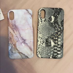 Two iPhone X/XS cases